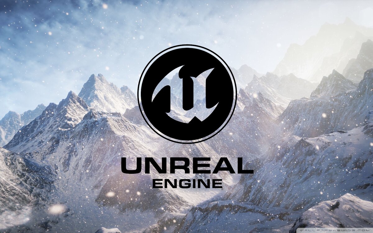 Unreal Engine логотип